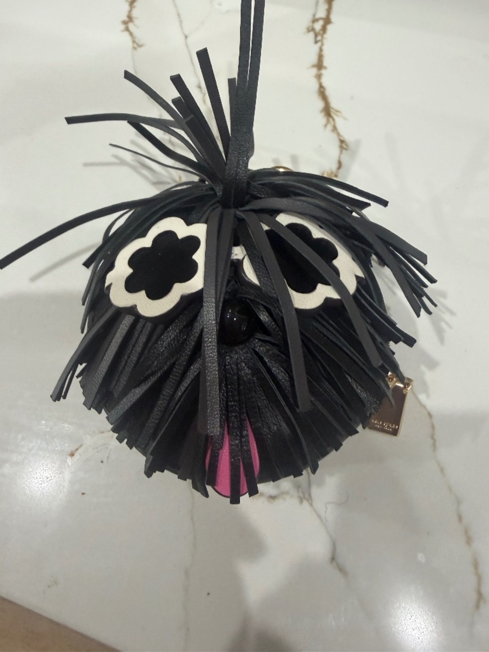 Kate Spade New York Shaggy Dog 3D Leather Coin Purse & Bag Charm